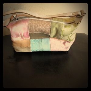 Coach patchwork handbag